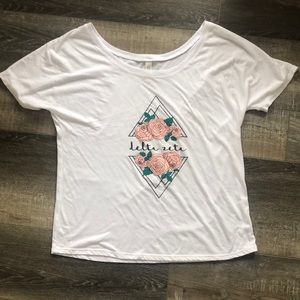 Delta Zeta white t shirt